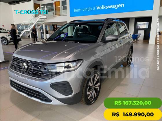 VOLKSWAGEN T-CROSS 1.0 200 TSI TOTAL FLEX AUTOMÁTICO VOLKSWAGEN T-CROSS 1.0 200 TSI TOTAL FLEX AUTOMÁTICO